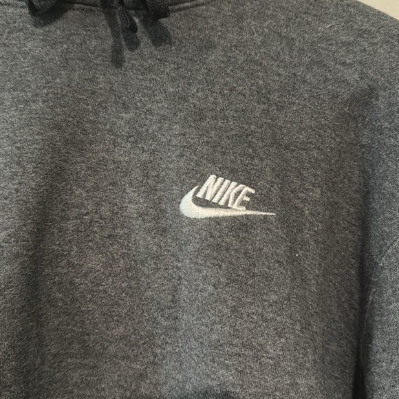 Nike fleece lined sweatshirt, dark heathered grey - Picture 2 of 7